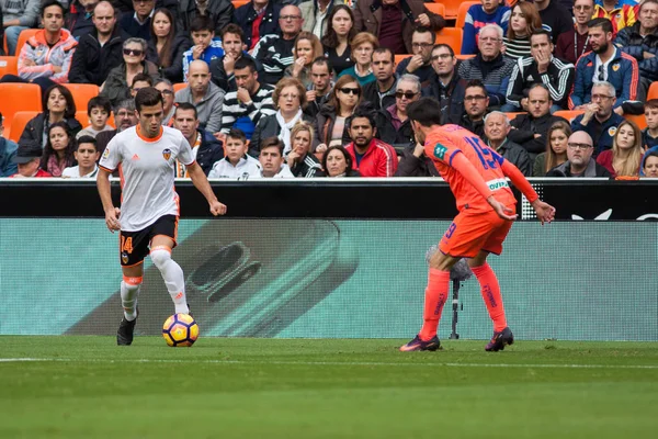 Valencia Cf vs Granada Cf - J12 — Stockfoto