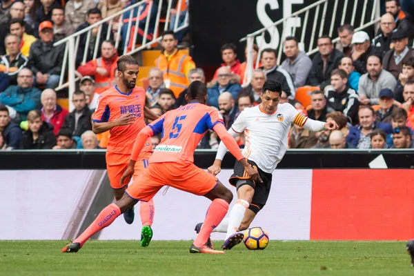 Valencia Cf vs Granada Cf - J12 — Foto Stock