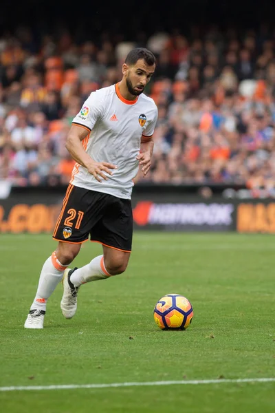 Valencia Cf vs Granada Cf - J12 — Foto de Stock