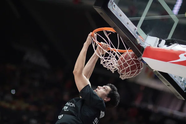 Valencia Basket a Bilbao košík — Stock fotografie