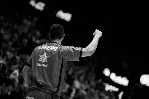 Valencia Basket en Bilbao mand — Stockfoto