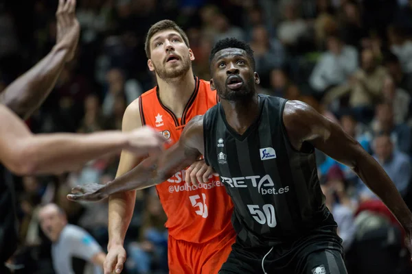 Valencia sepeti ve Bilbao Basket — Stok fotoğraf