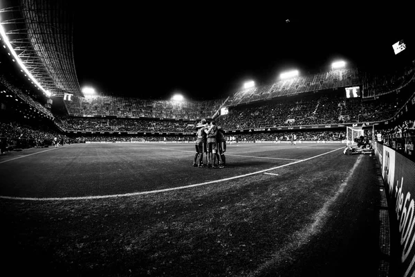 Valencia CF Celta de Vigo 'ya karşı. — Stok fotoğraf