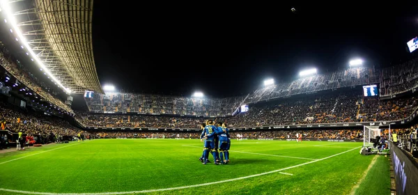 Valencia CF Celta de Vigo 'ya karşı. — Stok fotoğraf