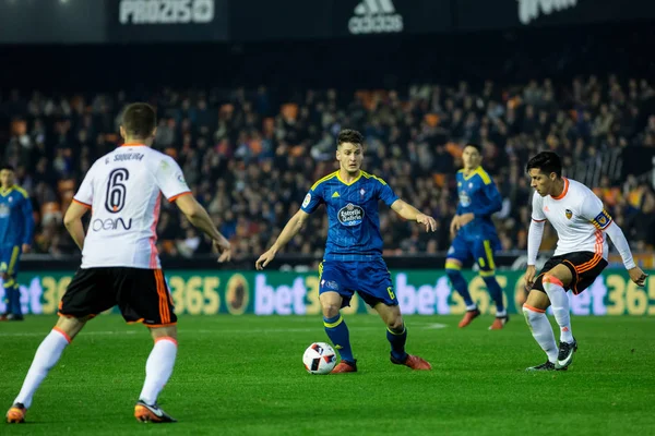 Valencia CF vs Celta de Vigo — Foto de Stock