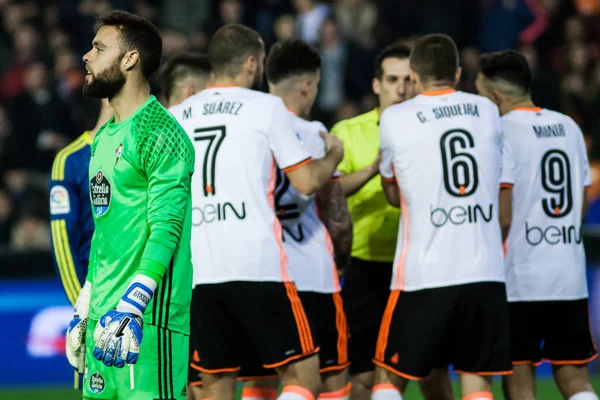 Valencia CF vs Celta de Vigo — Stock fotografie