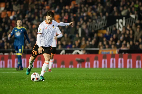 Valencia CF vs Celta de Vigo — Fotografia de Stock