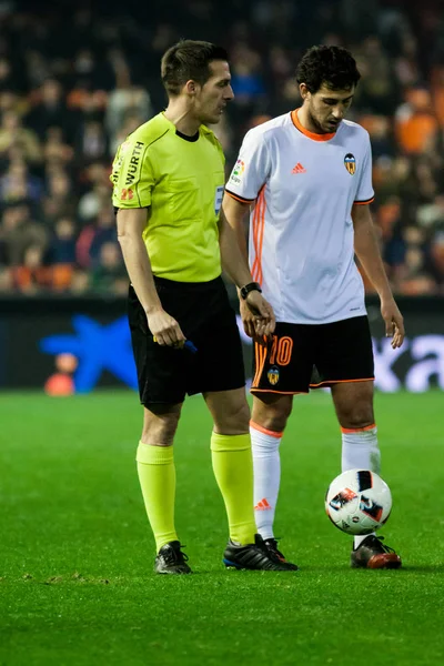 Valencia CF vs Celta de Vigo — стокове фото