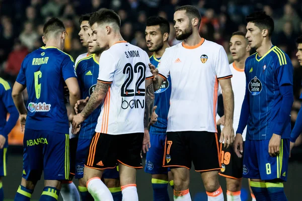 Valencia CF vs Celta de Vigo — стокове фото