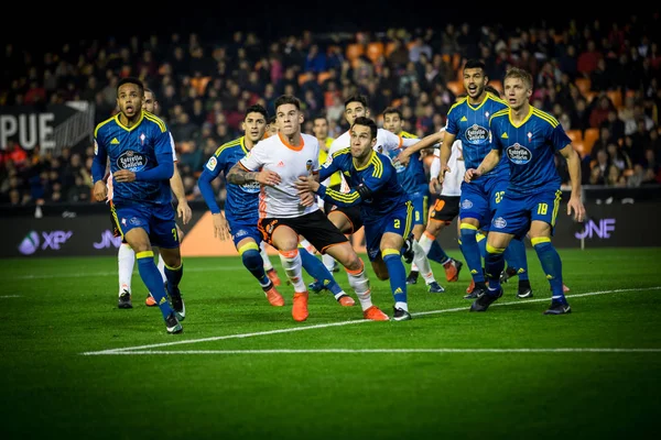 Valencia CF vs Celta de Vigo — Stock fotografie