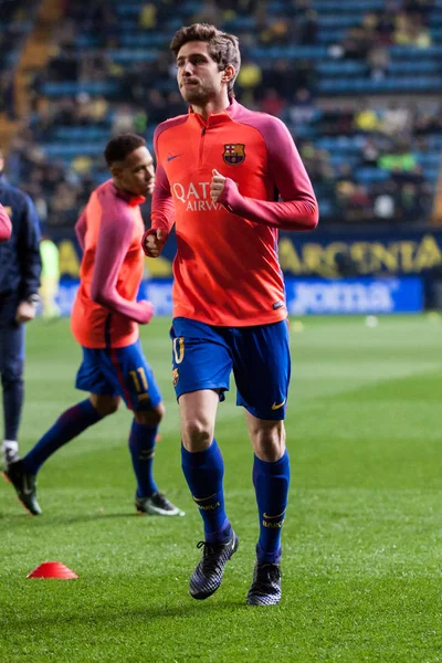 Villarreal Cf vs Fc Barcelona — Stockfoto