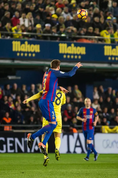 Villarreal Cf vs Fc Barcellona — Foto Stock