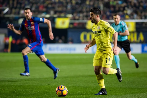 Villarreal Cf vs Fc Barcellona — Foto Stock