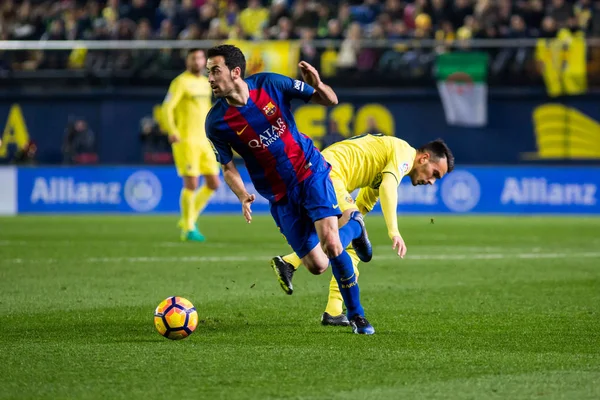 Villarreal Cf vs Fc Barcelona — Stockfoto