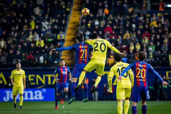 Villarreal Cf vs Fc Barcelona — Stockfoto