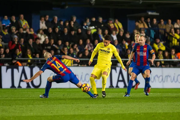 Villarreal Cf vs Fc Barcelona — Stockfoto