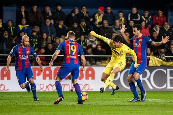 Villarreal Cf vs Fc Barcelona — Stok fotoğraf