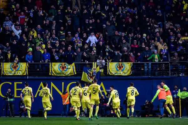 Villarreal Cf vs Fc Barcelona — Stok fotoğraf