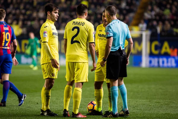 Villarreal Cf vs Fc Barcellona — Foto Stock