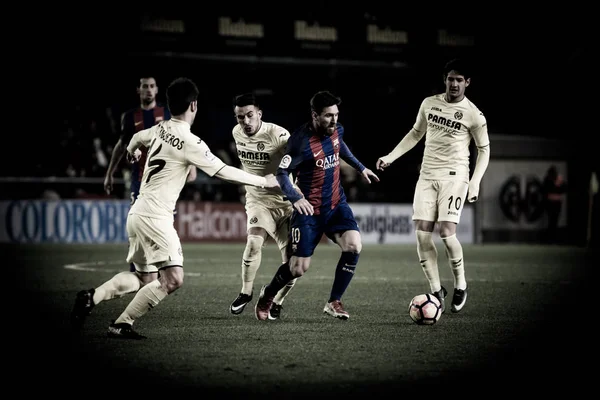 Villarreal CF vs FC Barcelona — Stock Photo, Image