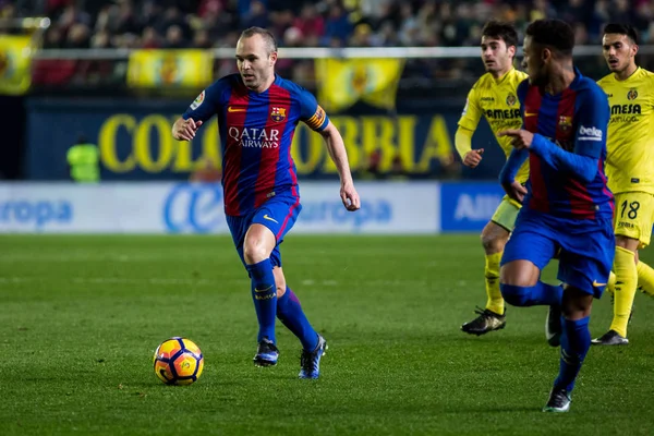 Villarreal Cf vs Fc Barcelona — Stockfoto