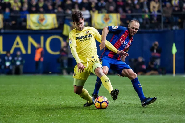 Villarreal Cf vs Fc Barcelona — Stockfoto