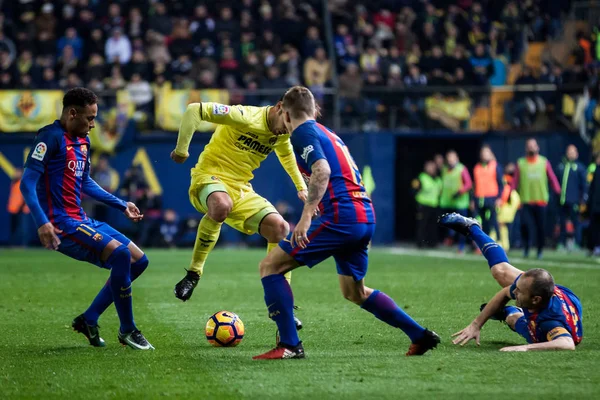 Villarreal Cf vs Fc Barcelona — Stockfoto