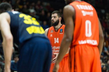 Eurocup maç sırasında Dubljevic