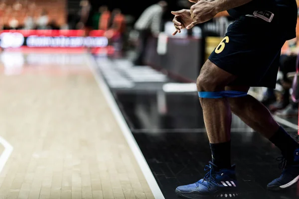 Jonathan Malu durante el partido Eurocup — Foto de Stock