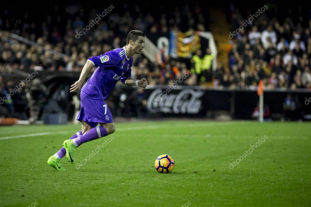Cristiano Ronaldo during La Liga — Fotografia de Stock Editorial