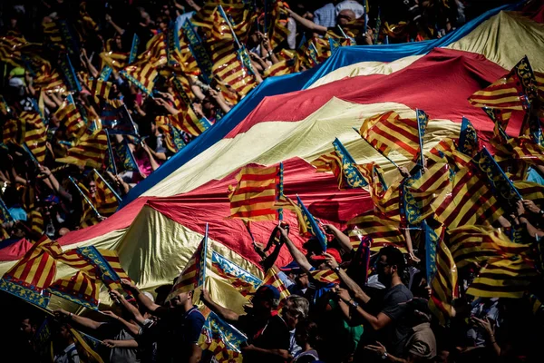 La Liga 17-18 J04 Levante UD vs Valencia CF — Stock Photo, Image