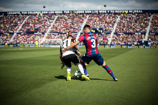 La Liga 17-18 J04 Levante UD vs Valencia CF — Fotografia de Stock