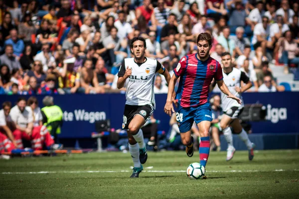 La Liga 17-18 J04 Levante UD vs Valencia CF — Foto de Stock