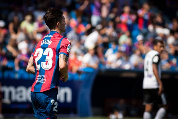 La Liga 17-18 J04 Levante UD Valencia CF 'ye karşı — Stok fotoğraf