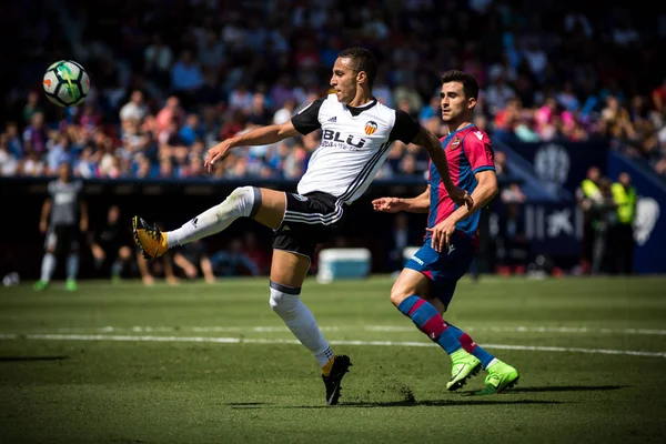 La Liga 17-18 J04 Levante UD vs Valencia CF — Stok Foto