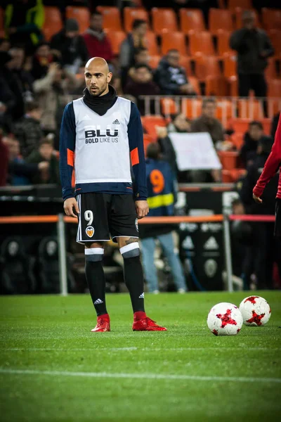 Valencia España Enero Zaza Durante Partido Copa Rey España Entre — Foto de Stock