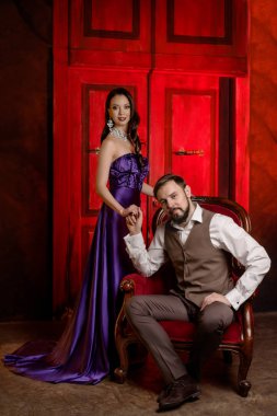 Aktörler soyunma odasında birkaç