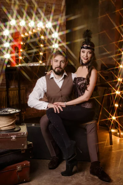 Aktörler soyunma odasında birkaç