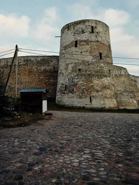 Derin sonbaharda eski bir Rus köyü — Stok fotoğraf