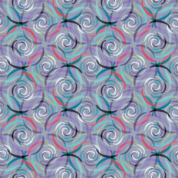 Mor, pembe ve şeftali tonları Güllü şık yinelenen seamless modeli. Bayan giyim tasarım ve aksesuarlar için çiçek moda süsleme.