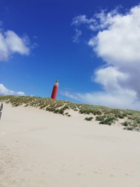 Texel, a small island of the Netherlands. clipart