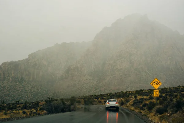 Дорога к каньону Красный Рок — стоковое фото