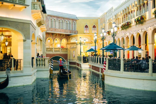 LAS VEGAS, EUA - JUNHO 2019 The Venetian Resort Hotel Casino Venetian by Las Vegas Boulevard in Las Vegas — Fotografia de Stock