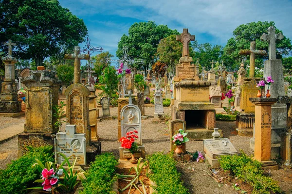 Latin Amerika 'daki Kolombiya 2019 mezarlığı — Stok fotoğraf