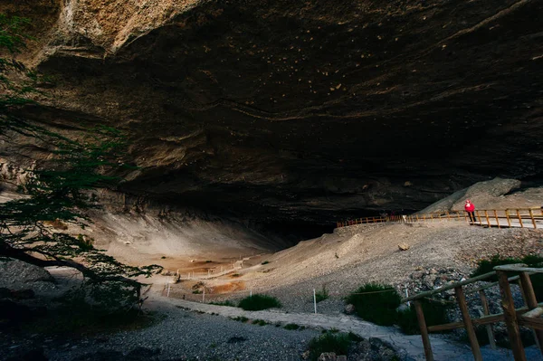 Печера Мілодон у національному парку Торрес - дель - Пейн (Чилі). — стокове фото