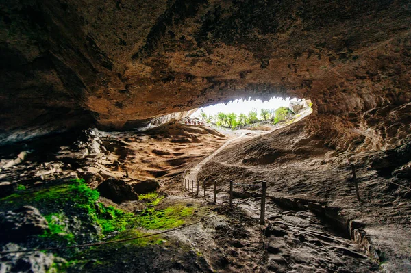 Milodon cave in Torres del Paine national park, Chile — Stock Photo, Image