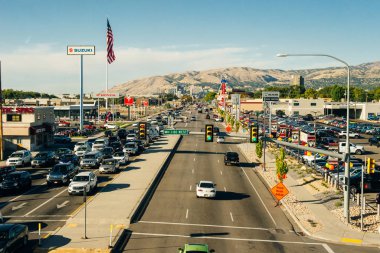 Kansas City, Usa - Haziran 2018 Kansas City, Missouri Otoyolları