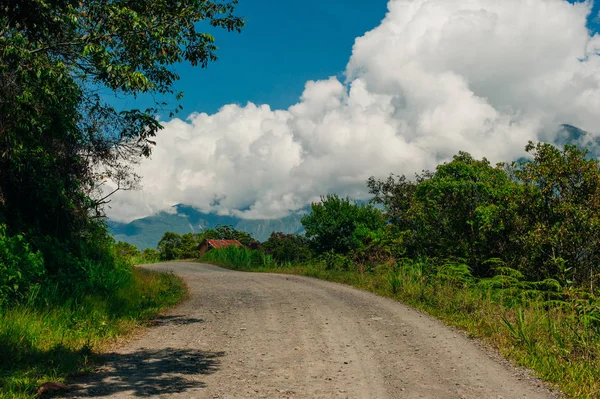 The Death Road is one of the most dangerous roads in the world — Stock Photo, Image