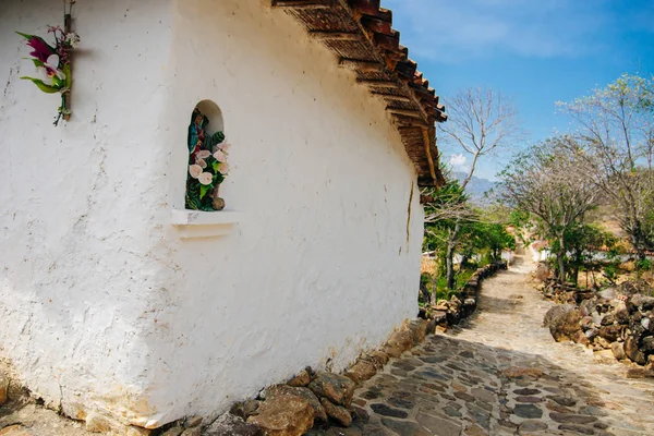 Colombia, Santander, View of the colonial village of Guane, near Barichara — Stock Photo, Image