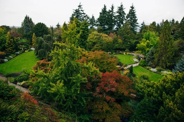 Vista general de Vancouver Queen Elizabeth Park, Canadá —  Fotos de Stock